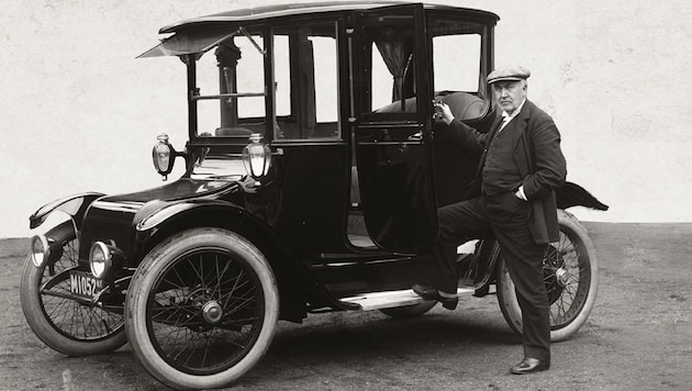 Zu den einst großen Herstellern des frühen Elektroautobooms gehörte Detroit Electric. Zwischen 1906 und 1939 produzierte die Firma vermutlich mehrere Zehntausend Fahrzeuge. (Bild: Detroit Electric)