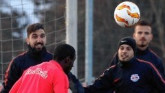 Munas Dabbur (links) und Darko Todorovic (rechts) haben anstrengende Wochen vor sich. (Bild: Andreas Tröster)