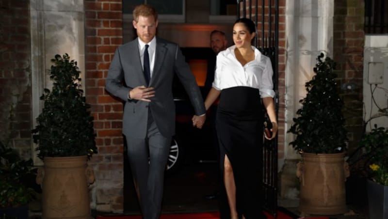 Prinz Harry und Herzogin Meghan (Bild: AFP)