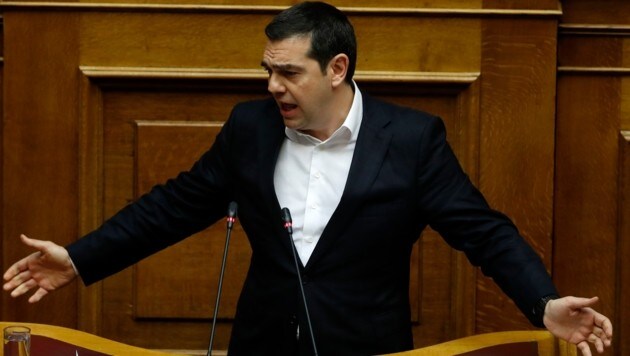 Der griechische Premierminister Alexis Tsipras (Bild: AP)