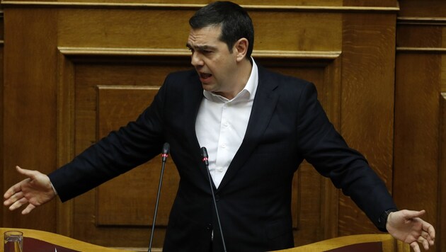 Der griechische Premierminister Alexis Tsipras (Bild: AP)