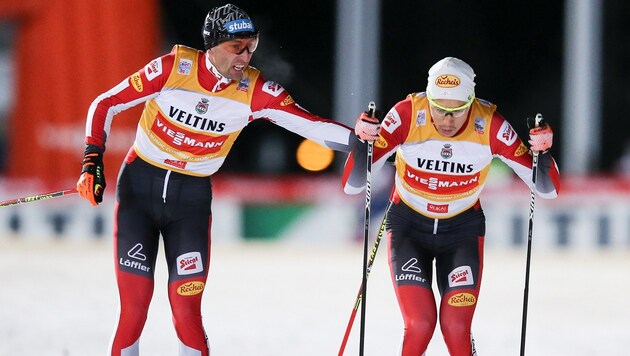 Wilhelm Denifl und Mario Seidl (Bild: GEPA)