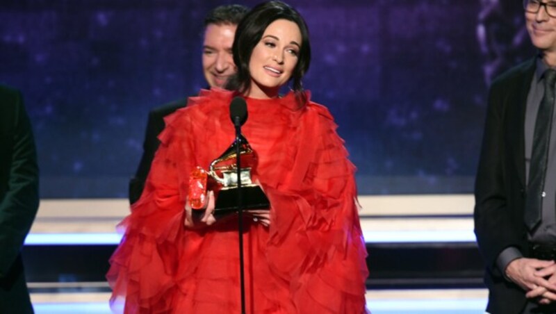 Country-Star Kacey Musgraves gewann den Grammy für das beste Album. (Bild: APA/AFP/GETTY IMAGES/KEVIN WINTER)