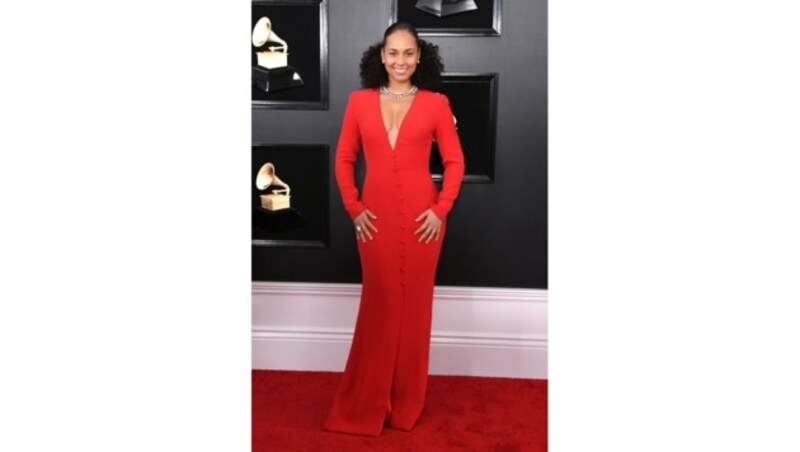 Stilvoll: Alicia Keys weiß als 15-fache Grammy-Preisträgerin eben wie‘s geht. (Bild: 2019 Getty Images)