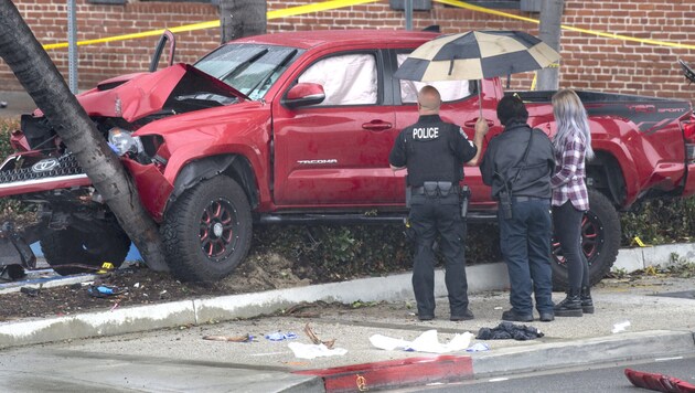 Mit diesem Auto fuhr ein US-Drogenlenker in eine Menschengruppe. (Bild: Orange County Register/SCNG)