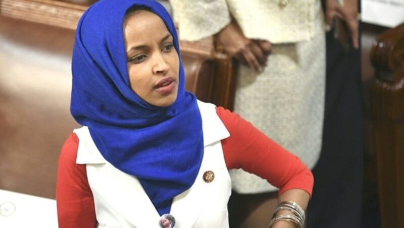 US-Abgeordnete Ilhan Omar (Bild: AFP)