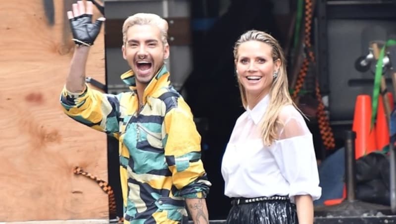 Heidi Klum und Bill Kaulitz verstehen sich hervorragend. (Bild: The Mega Agency)