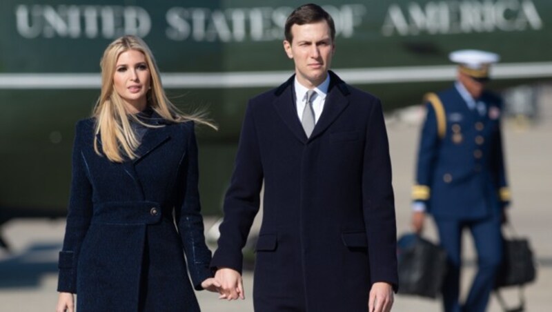 Ivanka Trump mit Ehemann Jared Kushner (Bild: APA/AFP/SAUL LOEB)