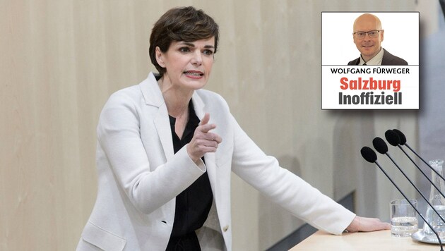 Rendi-Wagner nimmt einen Tag Urlaub vom Parlament und kommt erstmals als SPÖ-Vorsitzende nach Salzburg (Bild: SEPA.Media KG | Martin Juen | www.sepa.media)