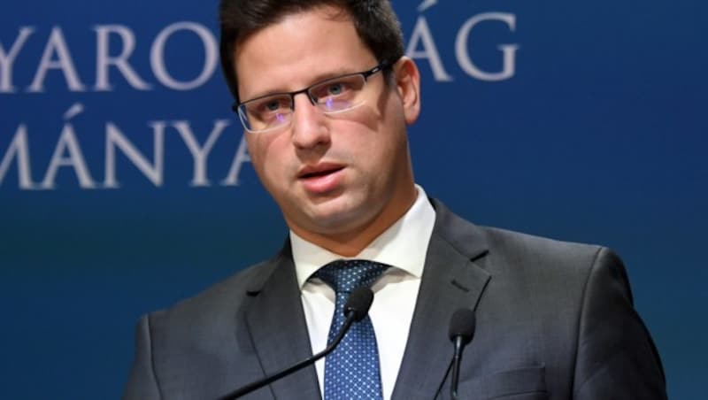 Ungarns Kanzleramtsminister Gergely Gulyas (Bild: AFP)