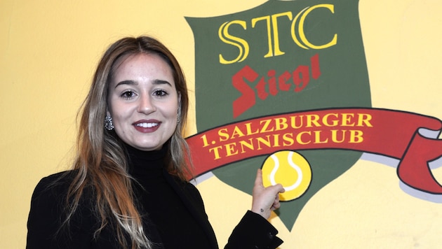 Neo-Managerin Gioia Vavricka bastelt intensiv anf der Zukunft des Salzburger Tennis-Traditionsvereins STC. (Bild: LAUXFOTO-SALZBURG)