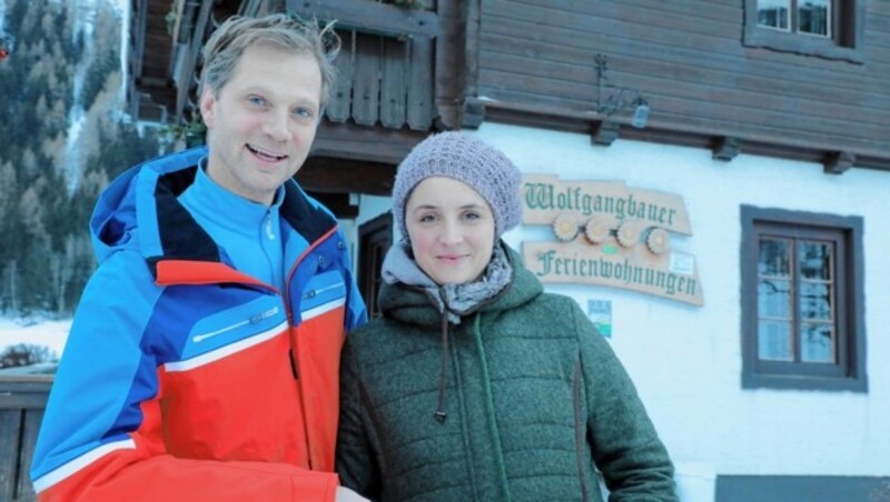 Judith und Martin Lackner, Wolfgangbauer (Bild: Wallner Hannes/Kronenzeitung)