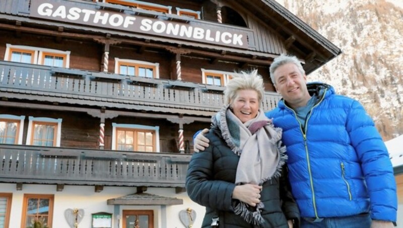 Claudia und Klaus Brandstätter, Hotel Sonnblick (Bild: Wallner Hannes/Kronenzeitung)