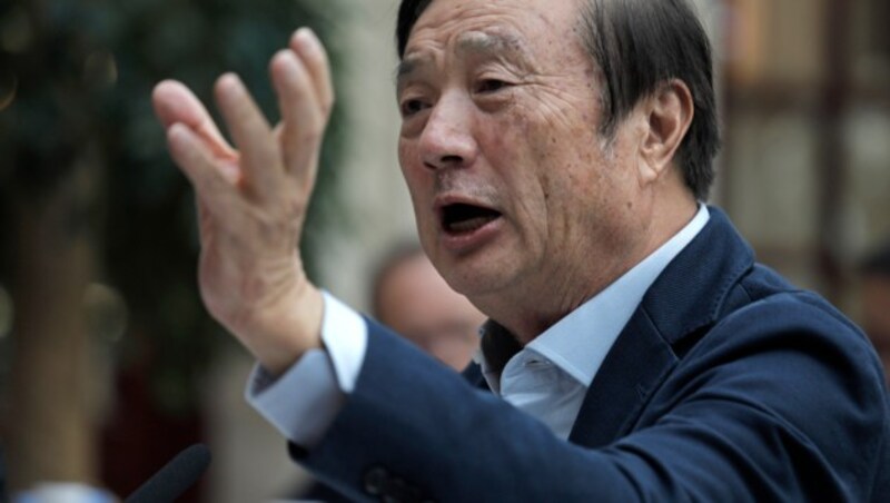 Ren Zhengfei (Bild: AP)