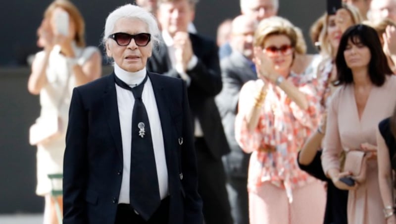 Trauer um Karl Lagerfeld. Der Modezar starb im Alter von 85 Jahren. (Bild: AFP )