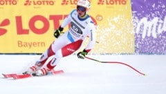 Der Schweizer Lars Rösti krönt sich im Fassatal (It) zum Juniorenweltmeister in der Abfahrt. Direkt dahinter landen mit Julian Schütter und Manuel Traninger zwei Österreicher. (Bild: GEPA pictures)