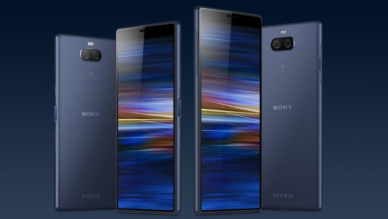 Sony Xperia 10 und 10 Plus (Bild: Sony)