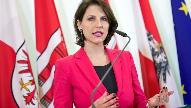Karoline Edtstadler (ÖVP) (Bild: APA/Georg Hochmuth)