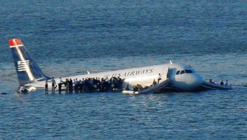 Hollywoodreif: 2009 landete dieses Flugzeug im New Yorker Hudson River. (Bild: REUTERS)