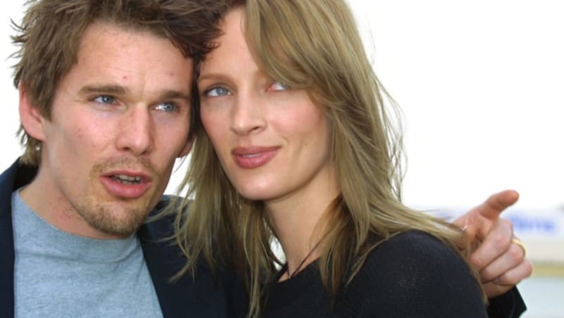 Ethan Hawke und Uma Thurman (Bild: AFP)