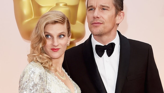 Ethan Hawke ist mit der früheren Nanny seiner Kinder mittlerweile sogar verheiratet. (Bild: 2015 Getty Images)