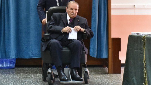Der algerische Präsident Abdelaziz Bouteflika (Bild: AFP)