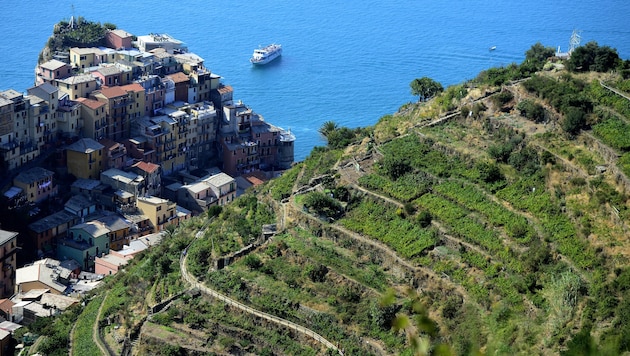 The Cinque Terre attracts millions of tourists every year. (Bild: AFP)