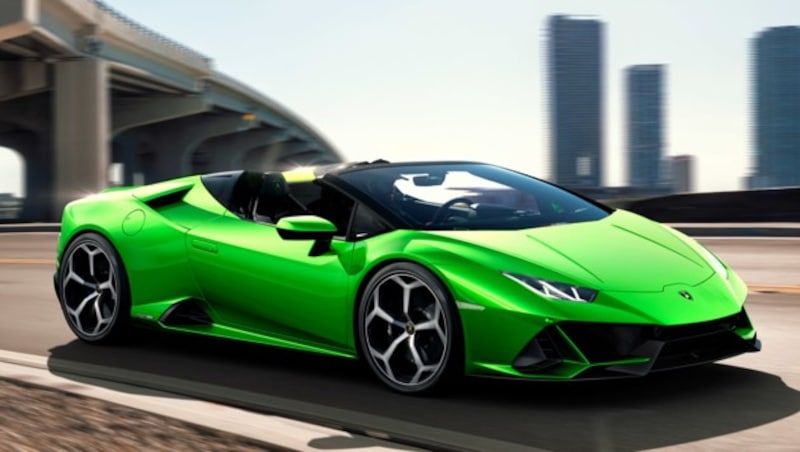 Lamborghini Huracan Spyder Evo (Bild: Lamborghini)