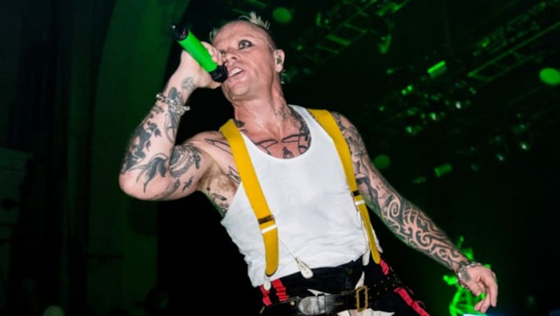 Keith Flint bei einem Konzert von The Prodigy (Bild: www.PPS.at)