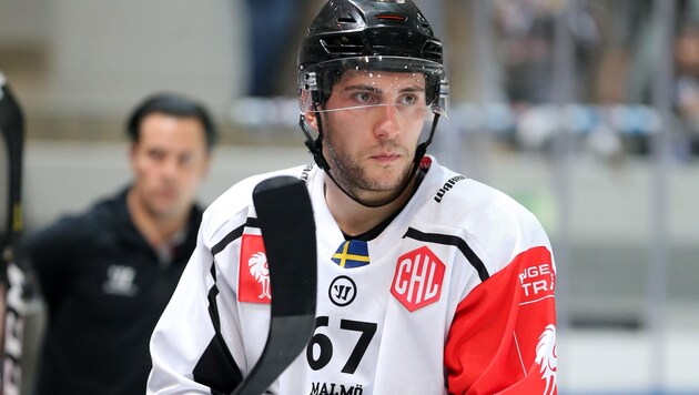 Konstantin Komarek ist Eishockey-Profi und Nationalteamspieler. Mit dem schwedischen Klub Luleå war er vor Corona auf Titelkurs. (Bild: GEPA)