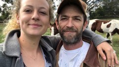 Luke Perry mit seiner Tochter Sophie Perry (Bild: www.instagram.com)