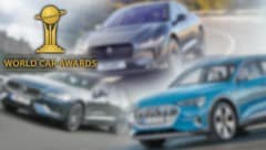 (Bild: Volvo, Audi, Jaguar, World Car Award, krone.at-Grafik)