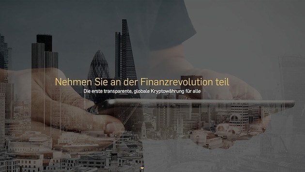 OneCoin versprach seinen Anlegern die nächste „Finanzrevolution“ (Bild: onecoin.eu)