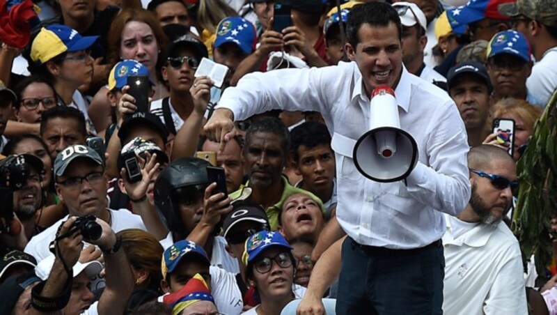 Juan Guaido (Bild: AFP)