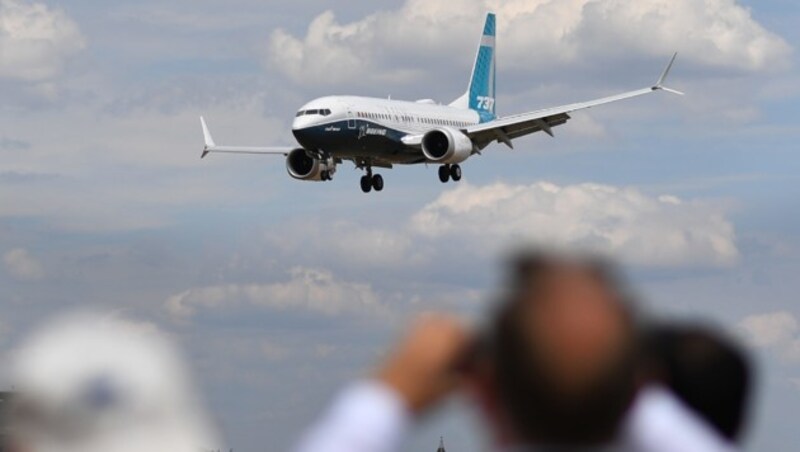 Das Modell Boeing 737 Max (Bild: AFP)