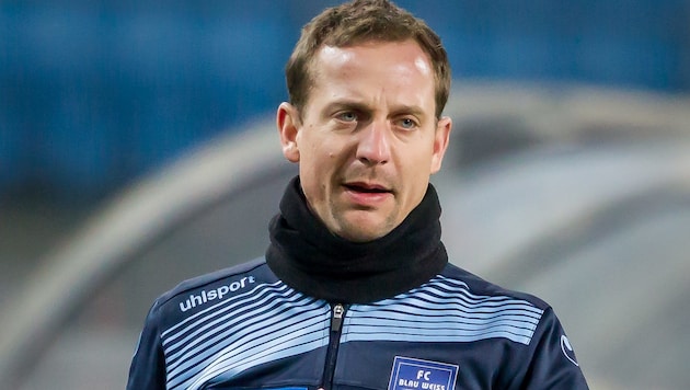 Thomas Sageder ist mit sofortiger Wirkung nicht mehr Trainer von Blau-Weiß Linz (Bild: www.FOTO-BINDER.com/ www.SPORTMEDIAPICS.com)