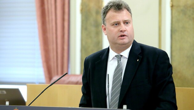 Peter Handlos ist FPÖ-Bezirkssprecher und Landtagsabgeordneter. (Bild: Denise Stinglmayr)