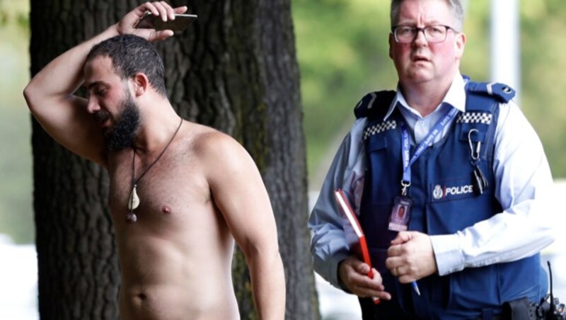 Entsetzen nach den Terrorangriffen in Christchurch (Bild: AP)