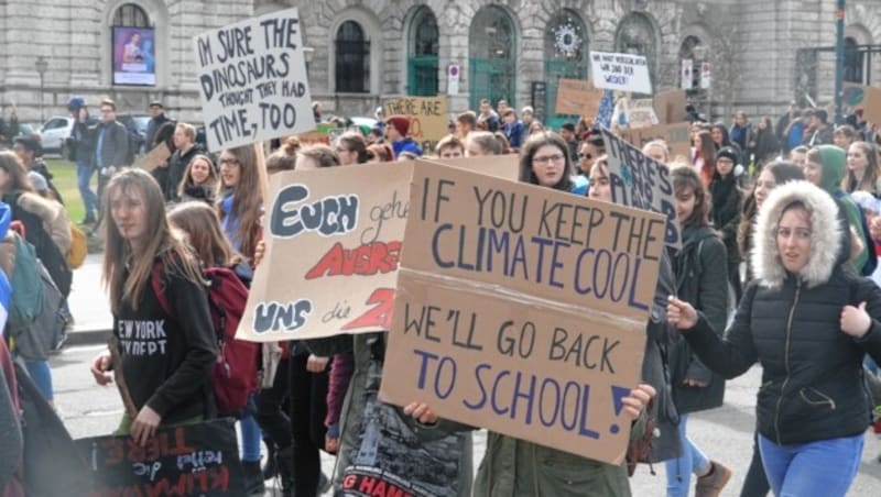 Demo in Wien (Bild: Schiel Andreas)