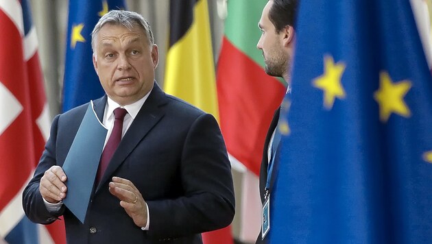 Ungarns Premier Viktor Orban (Bild: AP)