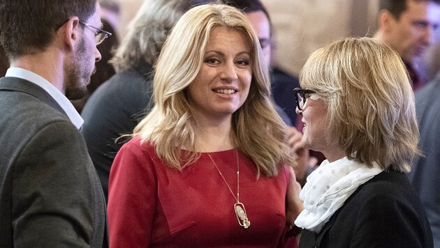 Zuzana Caputova hat beste Chancen, das nächste Staatsoberhaupt der Slowakei zu werden. (Bild: AFP)