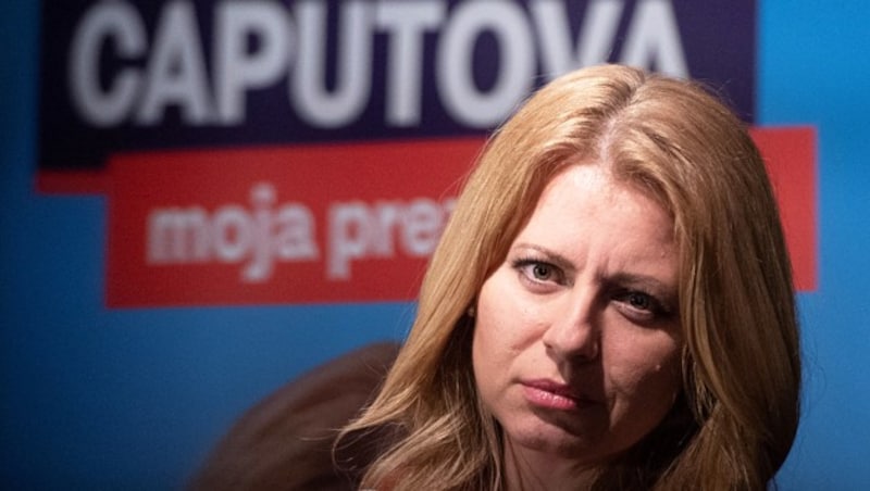 Zuzana Caputova hat wiederholt den Umgang der Behörden mit dem Fall Kuciak kritisiert. (Bild: AFP )