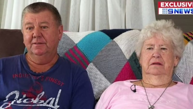 Der Onkel und die Oma von Brenton Tarrant, Terry und Marie Fitzgerald (Bild: kameraone)