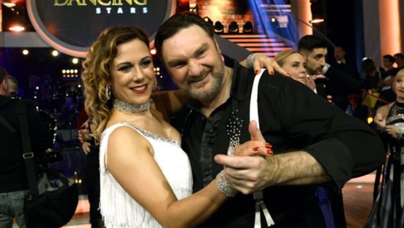 Auftakt neue Staffel „Dancing Stars“ mit Schauspieler Martin Leutgeb und Tänzerin Manuela Stöckl (Bild: APA/HERBERT PFARRHOFER)