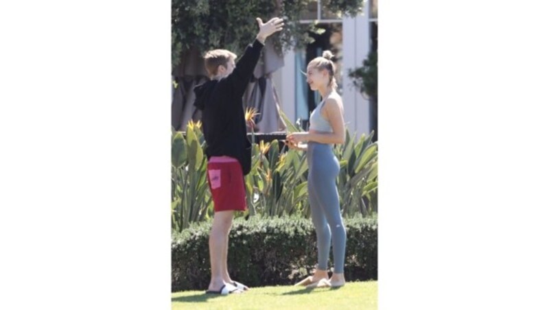 Justin Bieber und Hailey Baldwin (Bild: www.PPS.at)