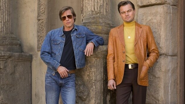 Pitt und DiCaprio (Bild: Sony Picture Entertainment )