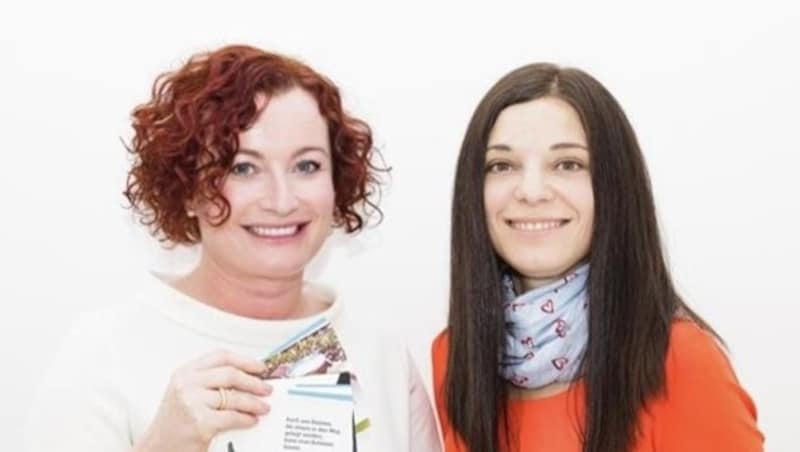 Birgit Keel-Dollinger und Eva Maria Donà Gruber (v.li.) von der Suchtberatung Tirol. (Bild: Suchtberatung Tirol)