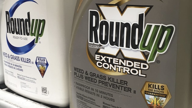 Das von Monsanto produzierte Unkrautvernichtungsmittel Roundup (Bild: AP)