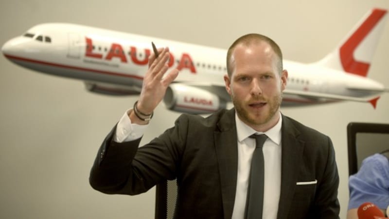 Laudamotion-Chef Andreas Gruber (Bild: APA/Herbert Pfarrhofer)