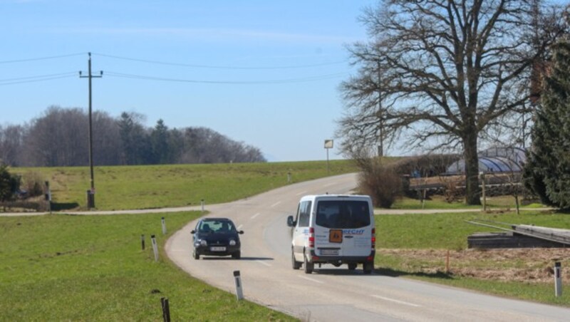 Hier lief Sophie H. über die Straße. (Bild: Daniel Scharinger)